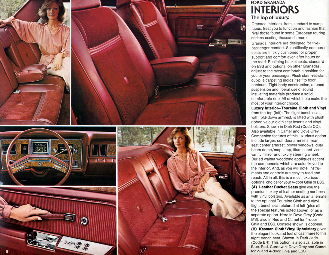 1978 Ford Granada Brochure Page 3